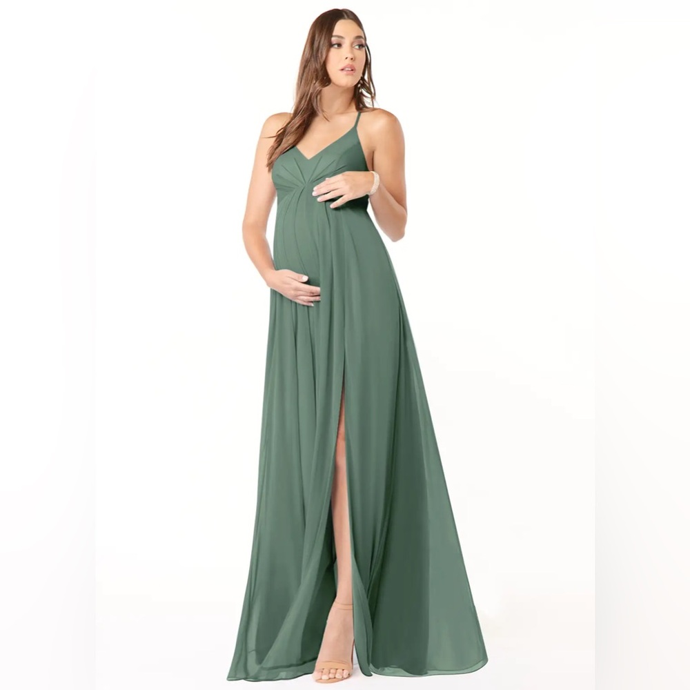 Azazie Annabelle maternity bridesmaid dress